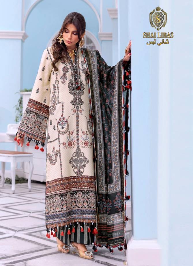 Shai Libas Anaya 2 Cambric Fancy Designer Ethnic Wear Cotton Pakistani Salwar Suits Collection